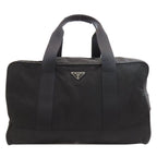 Prada Logo Boston Bag Nylon