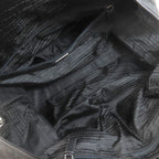 Prada Logo Boston Bag Nylon — view 5
