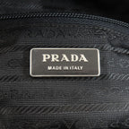 Prada Logo Boston Bag Nylon — view 6