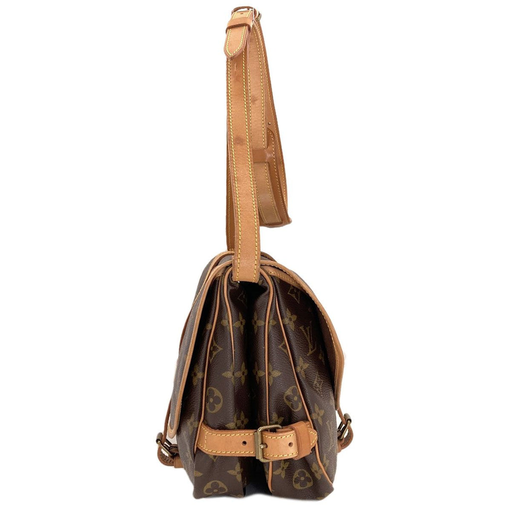 Louis Vuitton Saumur 30 Shoulder Bag Monogram Canvas — view 3