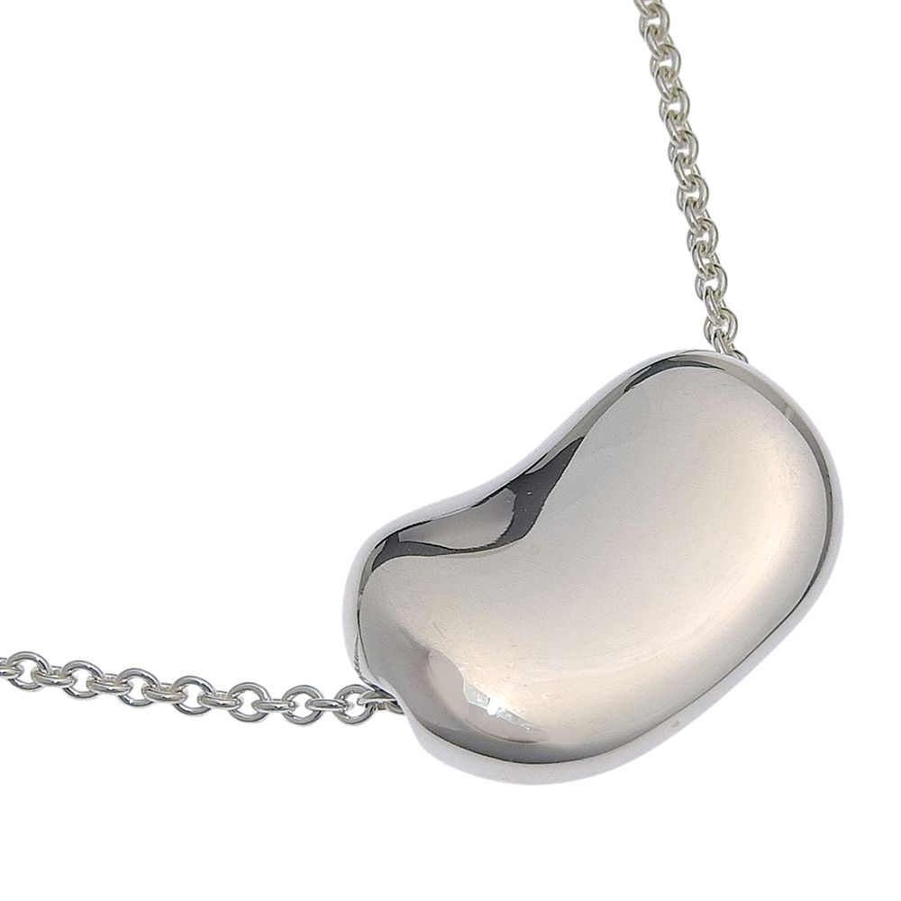 Tiffany & Co Bean Elsa Peretti 925 Sterling Silver Necklace