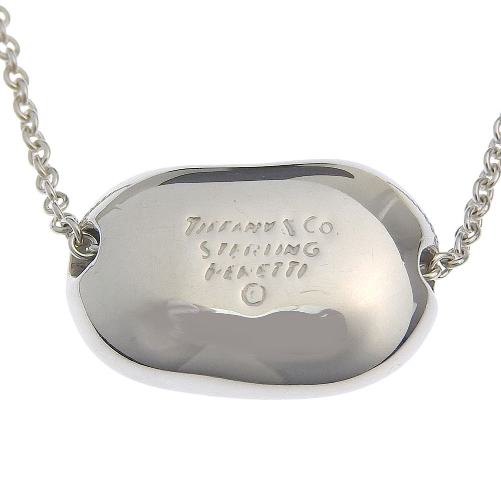 Tiffany & Co Bean Elsa Peretti 925 Sterling Silver Necklace — view 6