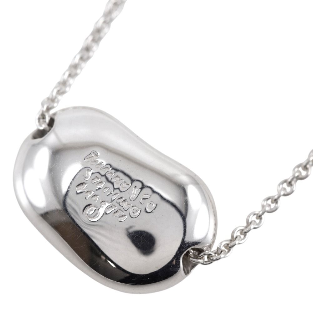 Tiffany & Co Bean Elsa Peretti 925 Sterling Silver Necklace — view 3