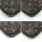 Louis Vuitton Pouch Monogram Soire Fastener Tab Missing — view 4