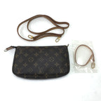 Louis Vuitton Pouch Monogram Soire Fastener Tab Missing