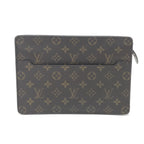 Louis Vuitton Second Bag Monogram Pochette Homme Brown — view 2