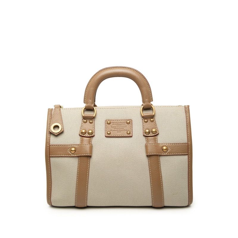 Louis Vuitton Toile Trianon Sac Neverfull 30 Handbag Gray Brown Canvas