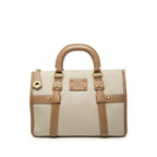 Louis Vuitton Toile Trianon Sac Neverfull 30 Handbag Gray Brown Canvas