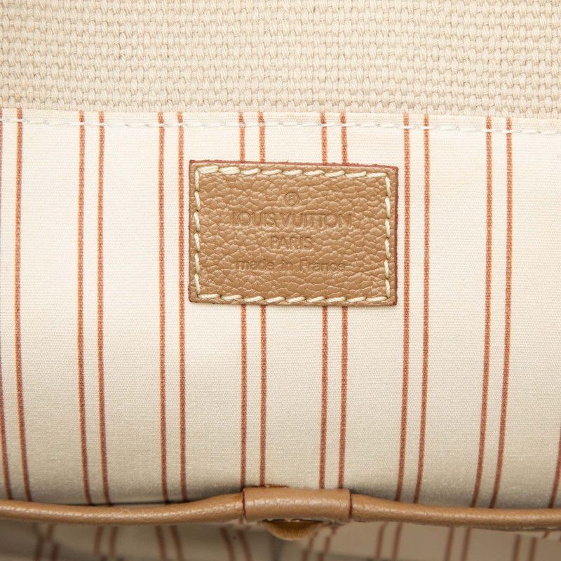 Louis Vuitton Toile Trianon Sac Neverfull 30 Handbag Gray Brown Canvas — view 5