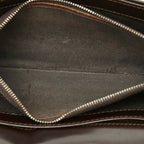 Fendi Zucca Wallet Black Brown Canvas Leather — view 7
