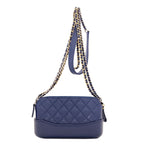 Chanel Gabriel de Gold Silver Shoulder Bag Calf — view 2