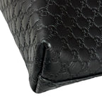 Gucci Micro Guccissima Shoulder Bag Leather Black — view 9