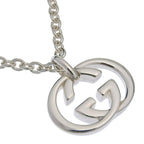 Gucci Interlocking 925 Sterling Silver Necklace