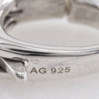 Gucci Interlocking 925 Sterling Silver Necklace — view 7