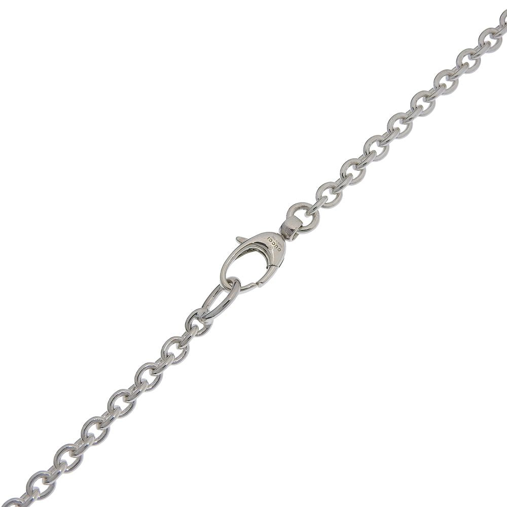 Gucci Interlocking 925 Sterling Silver Necklace — view 5