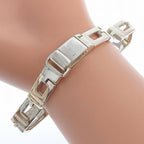 Gucci Logo 925 Sterling Silver Bracelet — view 3