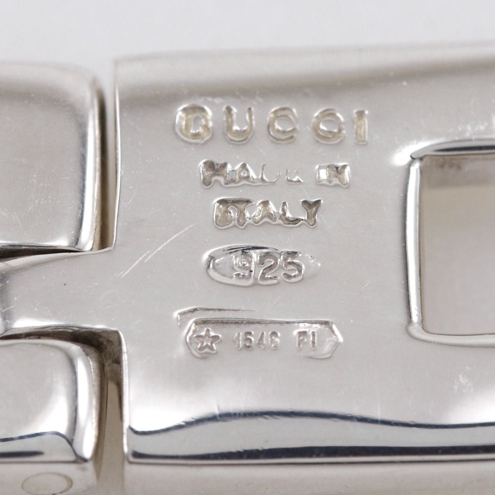 Gucci Logo 925 Sterling Silver Bracelet — view 7