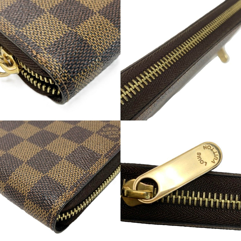 Louis Vuitton Damier Zippy Wallet Ebene Zip Around — view 4