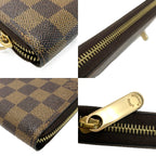 Louis Vuitton Damier Zippy Wallet Ebene Zip Around — view 4