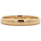 Van Cleef & Arpels Tendrement Marriage Ring 18k Yellow Gold