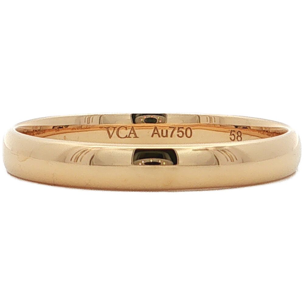 Van Cleef & Arpels Tendrement Marriage Ring 18k Yellow Gold