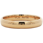 Van Cleef & Arpels Tendrement Marriage Ring 18k Yellow Gold