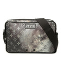 Louis Vuitton Monogram Galaxy Alpha Messenger Crossbody Shoulder Bag Black Gray