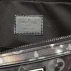 Louis Vuitton Monogram Galaxy Alpha Messenger Crossbody Shoulder Bag Black Gray — view 5