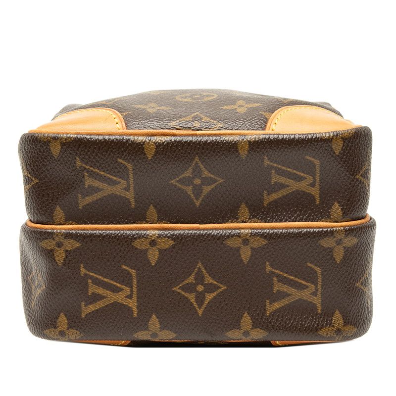 Louis Vuitton Monogram Amazon Crossbody Shoulder Bag Brown Leather — view 3