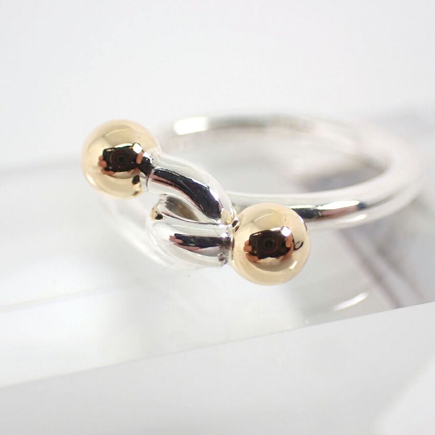 Tiffany & Co 925 750 Love Knot Ring — view 5
