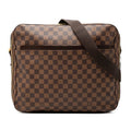 Louis Vuitton Damier Dorsoduro Crossbody Shoulder Bag Brown Leather