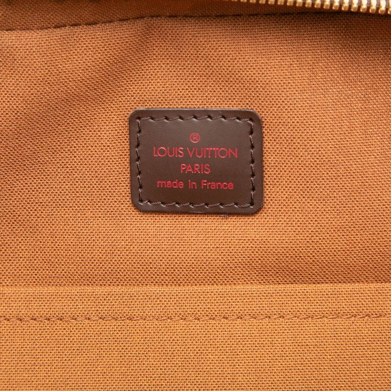 Louis Vuitton Damier Dorsoduro Crossbody Shoulder Bag Brown Leather — view 6