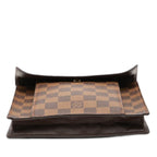 Louis Vuitton Damier Pimlico Shoulder Bag Brown Leather — view 3