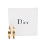 Dior J'adior Tribal Hoop Earrings Gold Plated — view 5