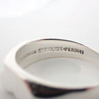 Tiffany & Co 925 Signet Heart Ring — view 7