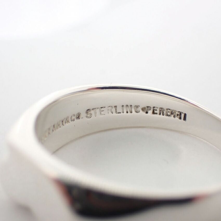 Tiffany & Co 925 Signet Heart Ring — view 7
