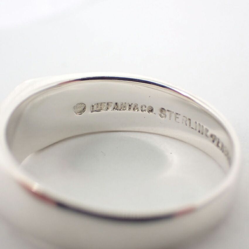 Tiffany & Co 925 Signet Heart Ring — view 6