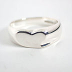 Tiffany & Co 925 Signet Heart Ring — view 4