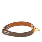 Hermes Rival Mini Bracelet Etoupe Leather — view 4