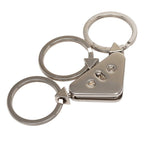 Prada Key Holder Silver Black Metal — view 2