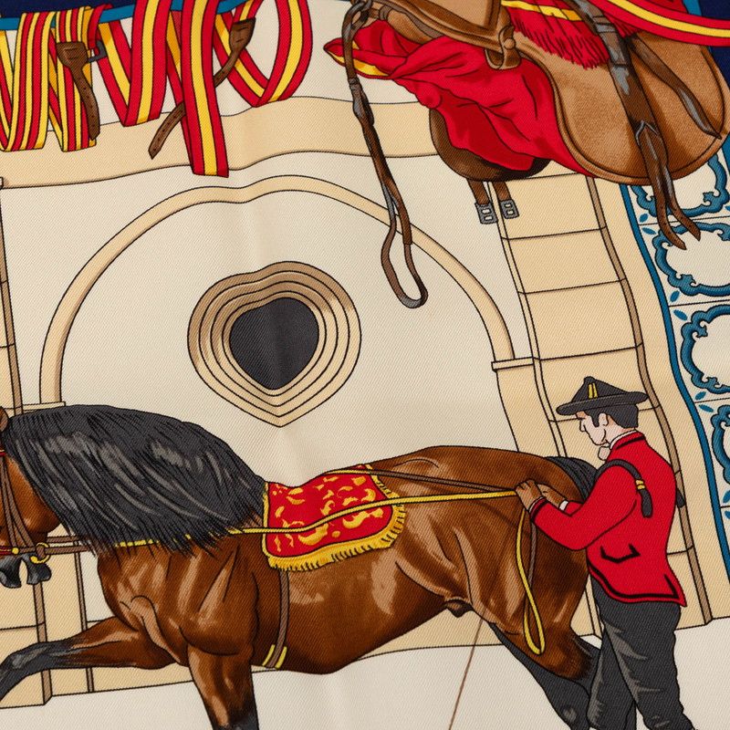 Hermes Carre 90 Royal Andalusian Equestrian School Real Escuela Andaluza — view 6