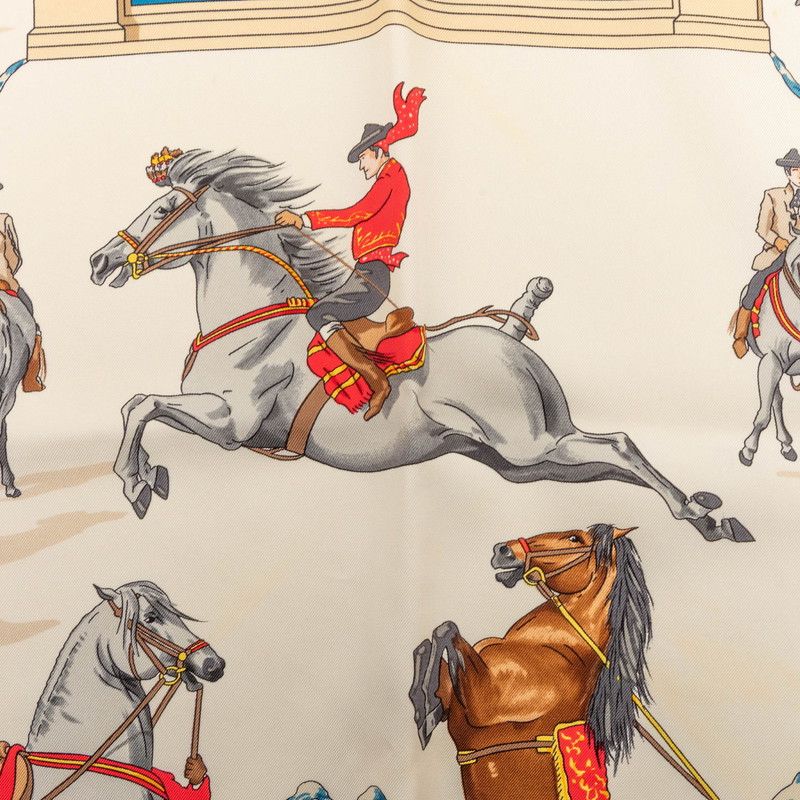 Hermes Carre 90 Royal Andalusian Equestrian School Real Escuela Andaluza — view 2