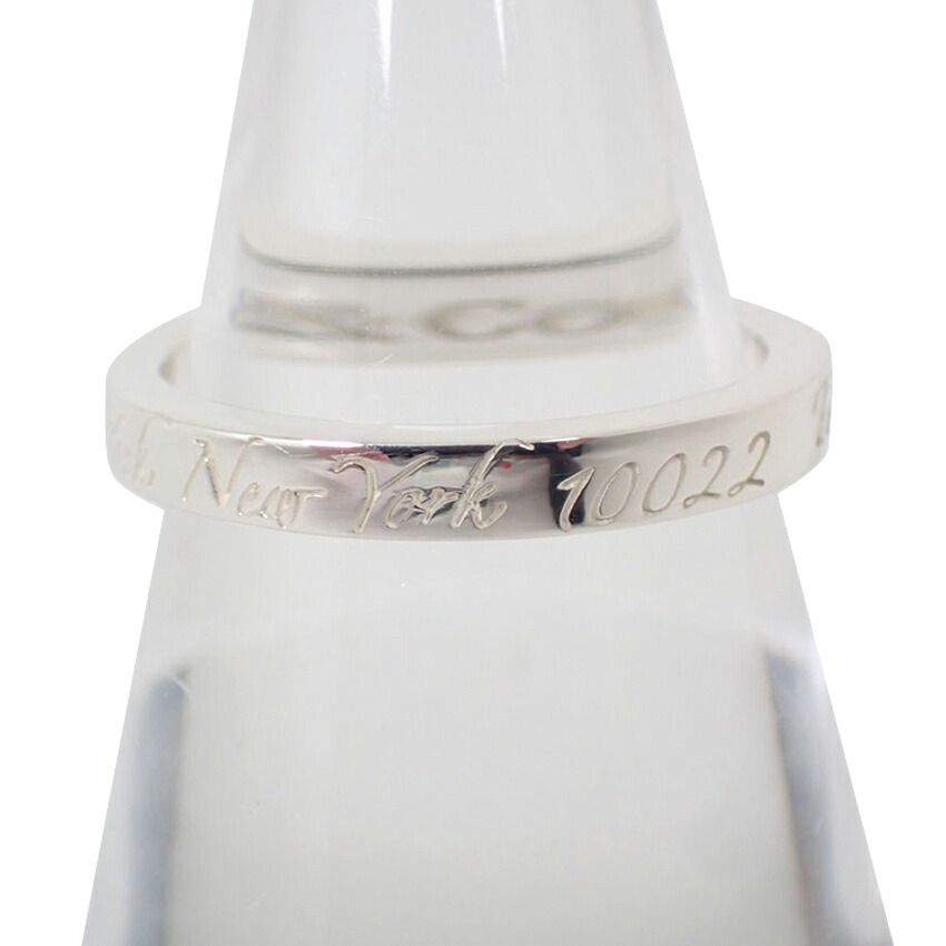 Tiffany & Co 925 Notes Narrow Ring
