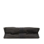 Hermes Her Line Clutch Gray Canvas — view 3