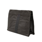 Hermes Her Line Clutch Gray Canvas — view 2