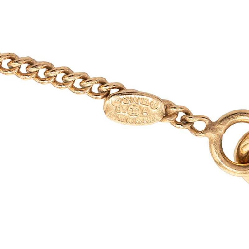 Chanel Rabbit CC Logo Pendant Gold Plated — view 4