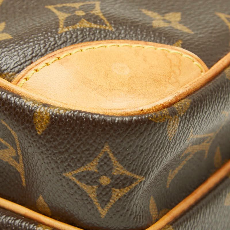 Louis Vuitton Monogram Amazon Crossbody Shoulder Bag Brown Leather — view 5