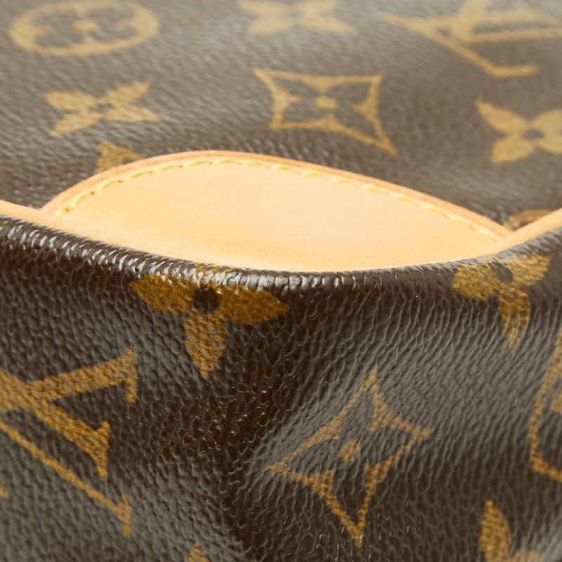 Louis Vuitton Monogram Amazon Crossbody Shoulder Bag Brown Leather — view 6