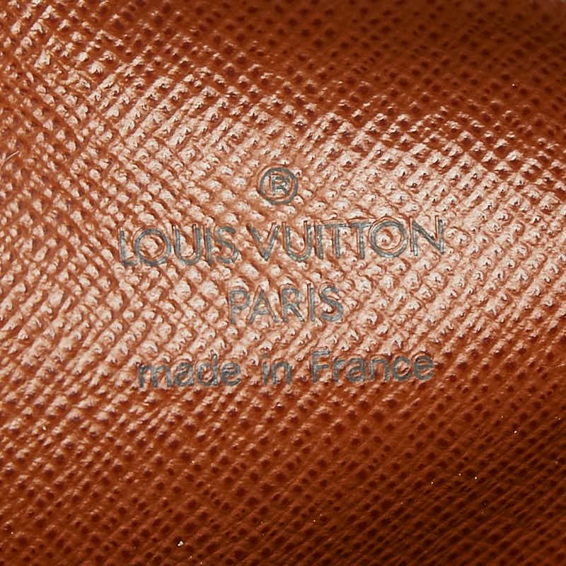 Louis Vuitton Monogram Amazon Crossbody Shoulder Bag Brown Leather — view 9