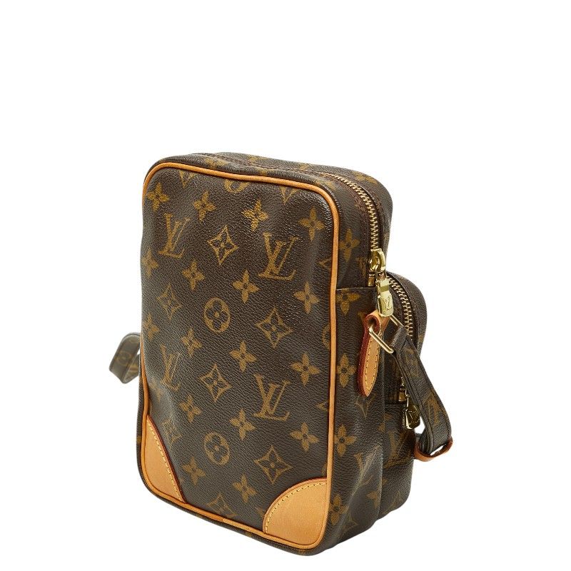 Louis Vuitton Monogram Amazon Crossbody Shoulder Bag Brown Leather — view 2